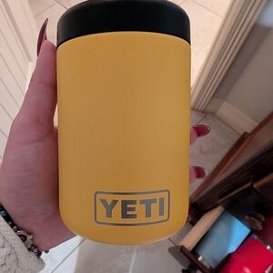 YETI Vibrant Yellow Can Cooler